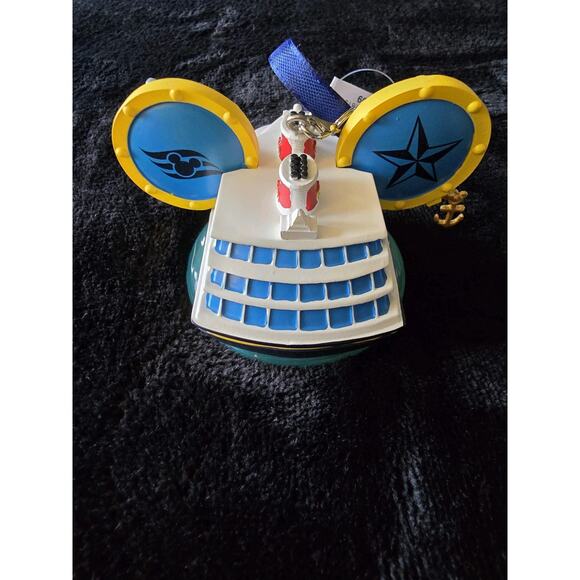 Disney Cruise Line FANTASY SHIP Dumbo & Timothy Ear Hat Exclusive 2024 Ornament - Picture 5 of 6